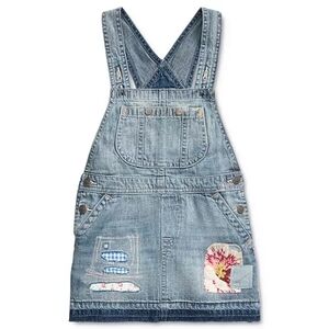 Polo by Ralph Lauren Blue Denim Patchwork Dress - 2-3 T